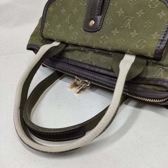 Louis Vuitton LV Hand Bag M92507 Sacmary kate Green Monogram Mini Lin 2882718 - Picture 4 of 9